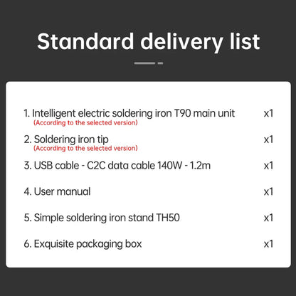 ALIENTEK T90 Soldering Iron – 140W High-Precision Temperature Control 80-450℃ Professional Repair Tool