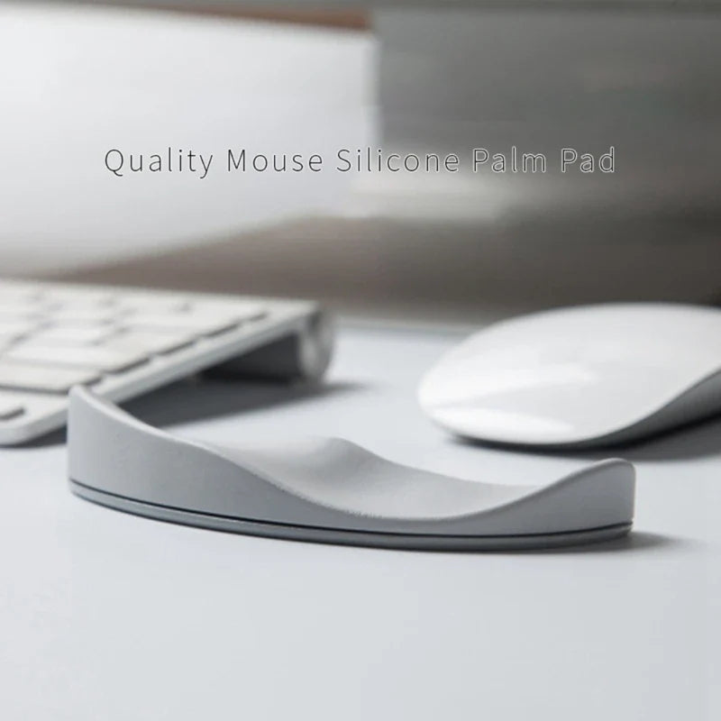 Mouse Wrist Rest Silicone Hand Cushion – Soft Pad Palm Support, Durable Armrest for Business, Office & Gaming Use