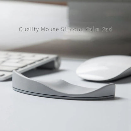 Mouse Wrist Rest Silicone Hand Cushion – Soft Pad Palm Support, Durable Armrest for Business, Office & Gaming Use