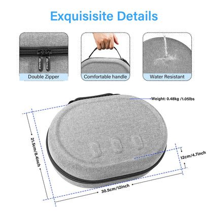 Hard Carrying Case for Meta Quest 3 – Portable Travel Protection VR Accessories