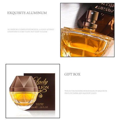 Hot Million Gold Perfume for Men & Women, Seductive Leather Notes, 100ml Valentine's Day Gift