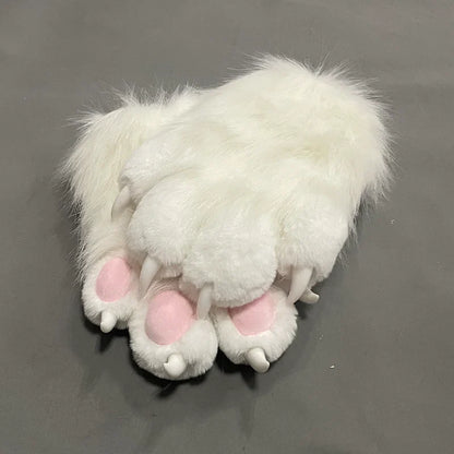 Custom Furry PAWS Long Gloves – Cartoon Kigurumi Fursuit Cosplay Costume Accessory Pair