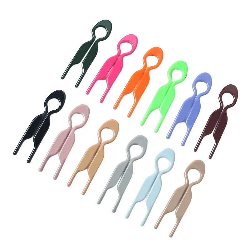 Retro Design U-Shaped Hair Sticks: New Barrettes Clip Hairpins for Women and Girls - Sweet Ponytail Meatball Head Hair Accessories