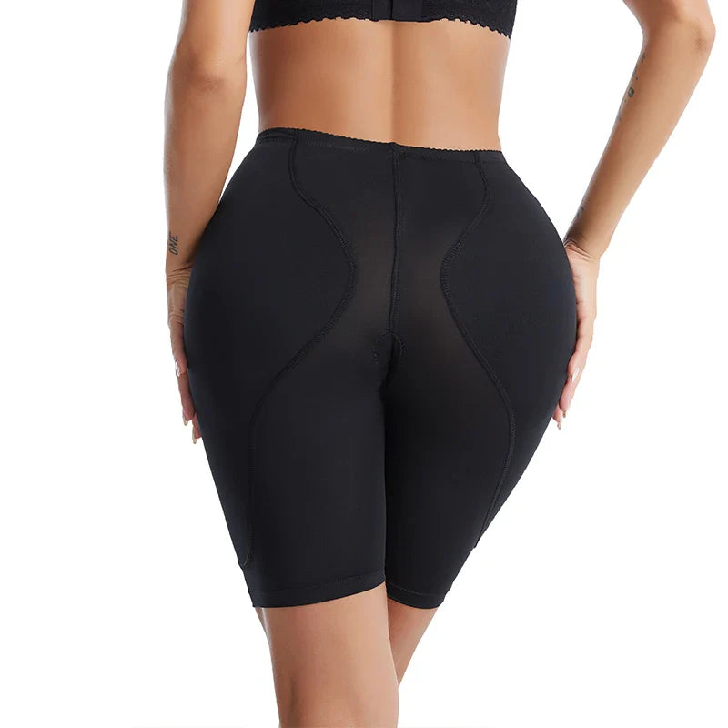 Women’s Butt Lifter Shapewear Panties – Padded Hip Enhancer Body Shaper Push-Up Underwear