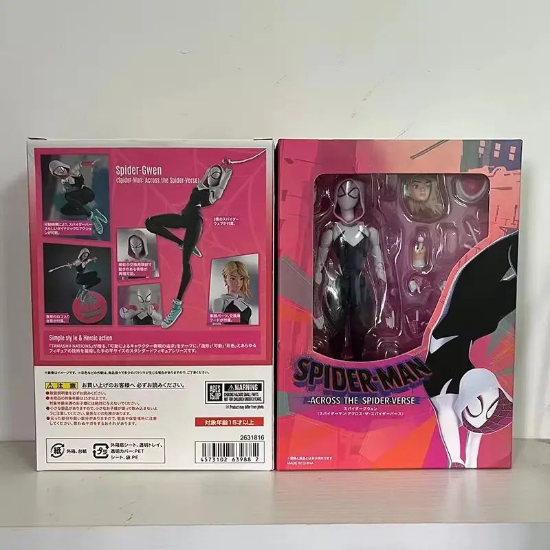 Spider-Gwen Action Figure – Gwen Stacy Model from Spider-Verse, Collectible Toy