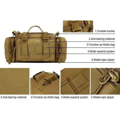 Outdoor Backpack Waist Pack – Hunting, Camping, Hiking, and Chest Bag Pouch