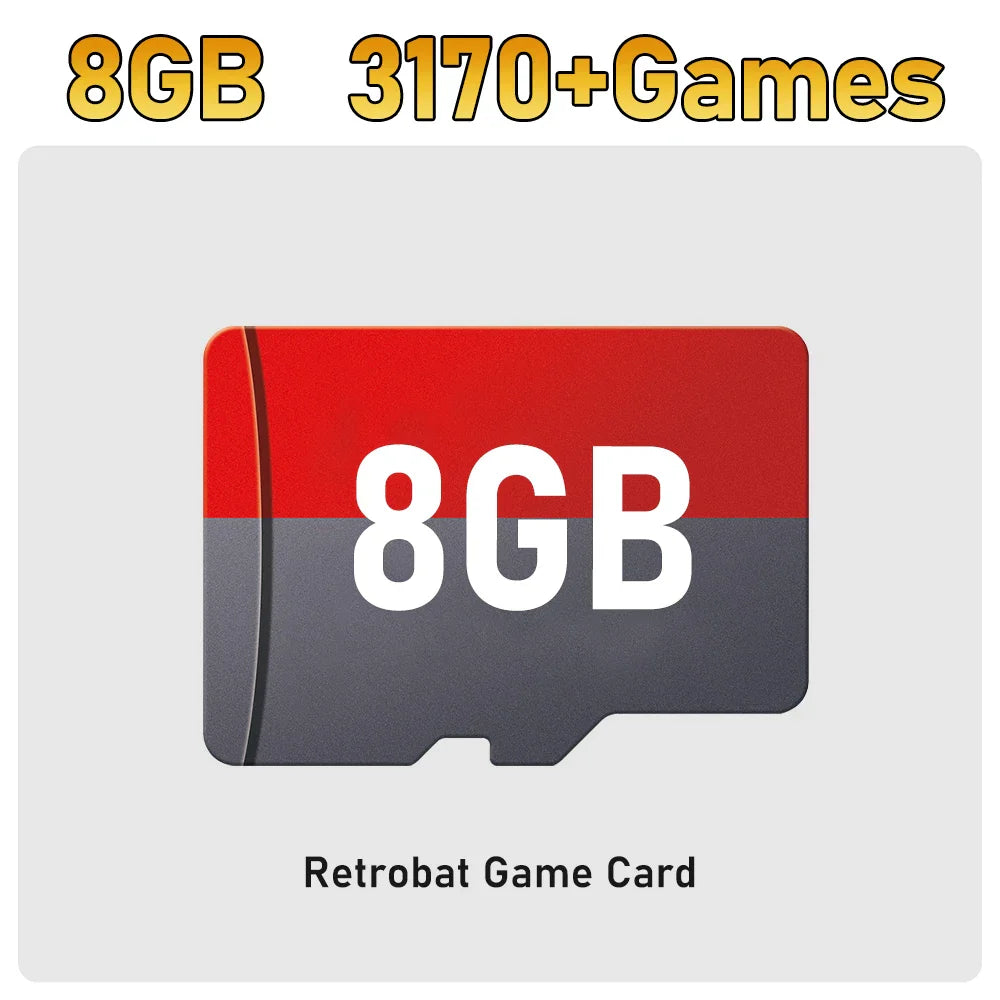 Retrobat Game Card — 3,170 Games for ROG Ally, LEGION GO, AYANEO, OneXPlayer, Steam Deck & Windows PC, Includes N64 Titles