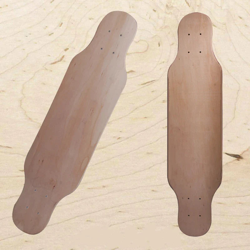 7-9 Layer Maple Skateboard Deck – Double Rocker Mini Cruiser & Dance Board with High Elasticity