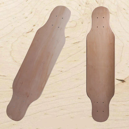 7-9 Layer Maple Skateboard Deck – Double Rocker Mini Cruiser & Dance Board with High Elasticity
