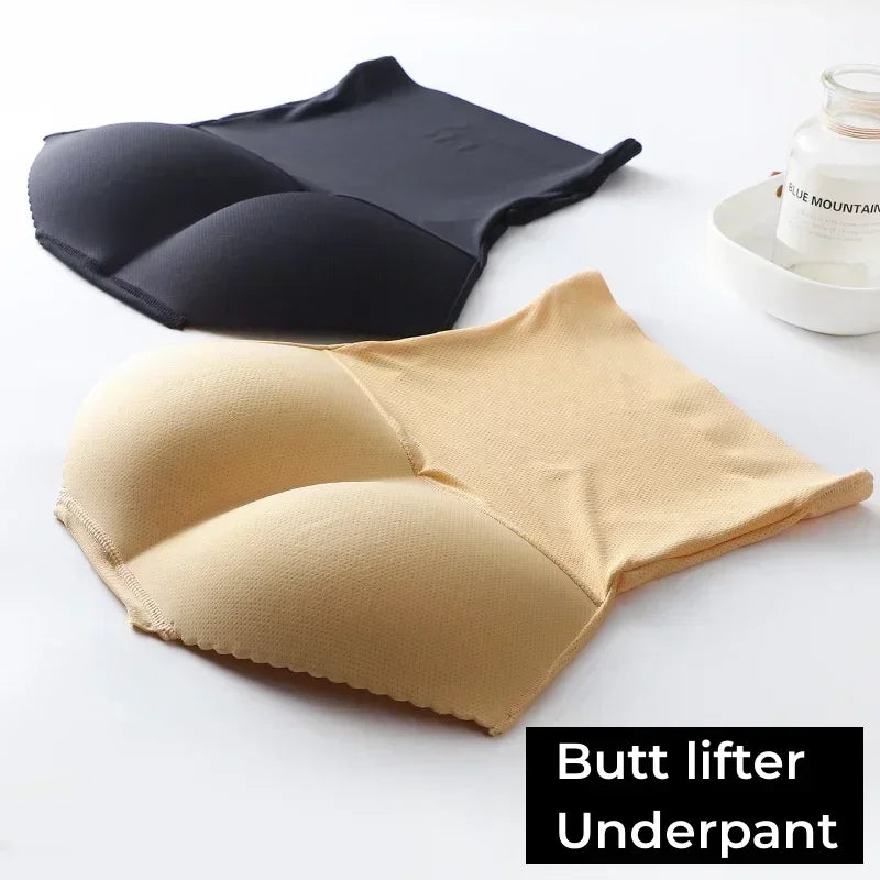 Women's Control Padded Panties - Sexy Body Shaper, Tummy & Butt Lifter, Push-Up Hip Enhancer Shapewear Briefs