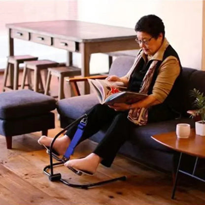 Office Under-Desk Foot Rest - Adjustable Anti-Cross-Leg Step Stool for Sedentary Work & Exercise