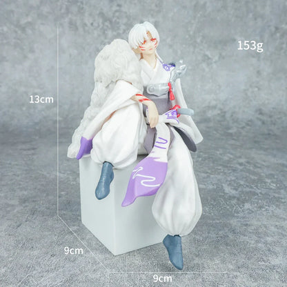 Anime Inuyasha Sesshoumaru Action Figure — Decorative Collectible Model Toy, Birthday & Christmas Gift for Kids