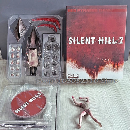 MEZCO Silent Hill 2 Red Pyramid Thing Action Figure – ONE:12 Collectible Movable Toy Gift