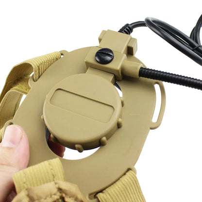 Tactical Bowman Elite II Headset – U94 PTT Communication Headphone for Kenwood & Baofeng UV-5R Radio Accessory