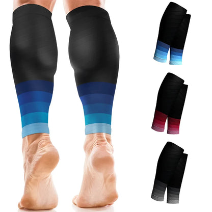 Calf Compression Sleeves - 20-30mmHg Running Leg Sleeves for Shin Splints, Varicose Veins & Fatigue Relief for Men & Women