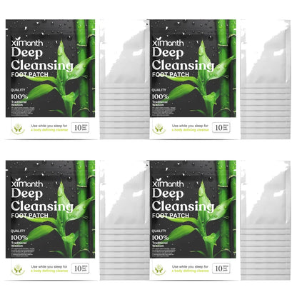 10PCS Herbal Detox Foot Patches – Deep Sleep & Stress Relief | Natural Foot Care Stickers for Body Detox & Relaxation