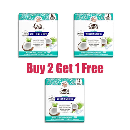 Whitening Strips 7-Day Treatment - Enamel-Safe Teeth Whitening Strips for Sensitive Teeth