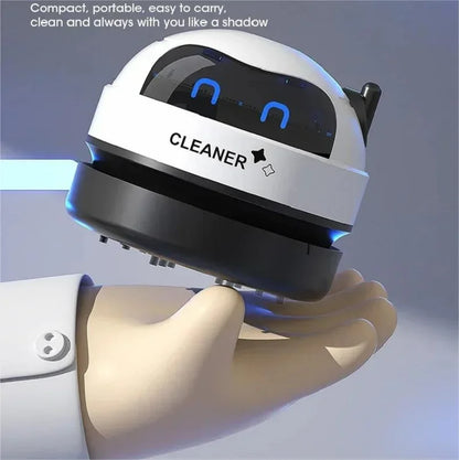 Mini Handheld USB Desk Vacuum Cleaner – Portable Table Sweeper for Home & Office Pencil Crumbs