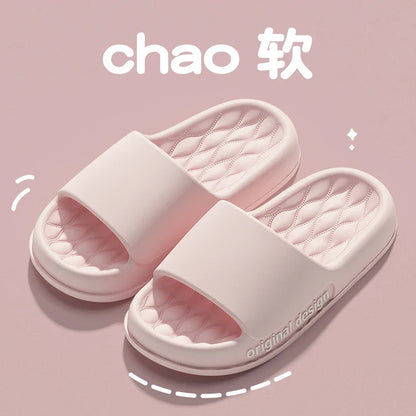 Men’s Summer Cloud Slippers – Soft Non-Slip Sole Sandals for Home, Beach, Indoor & Outdoor Casual Wear