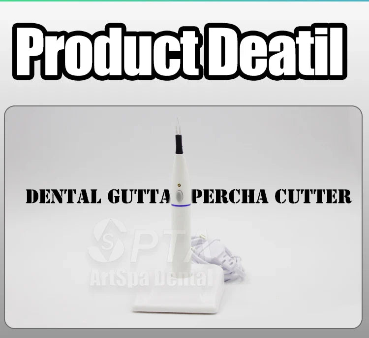 Dental Endo Gutta Percha Cutter with 4 Tips – Teeth Whitening & Oral Hygiene Dental Equipment