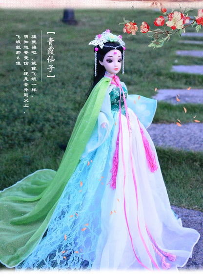 Ancient Dress Imperial Concubine Doll – Jointed Princess Fairy Suit with Clothes