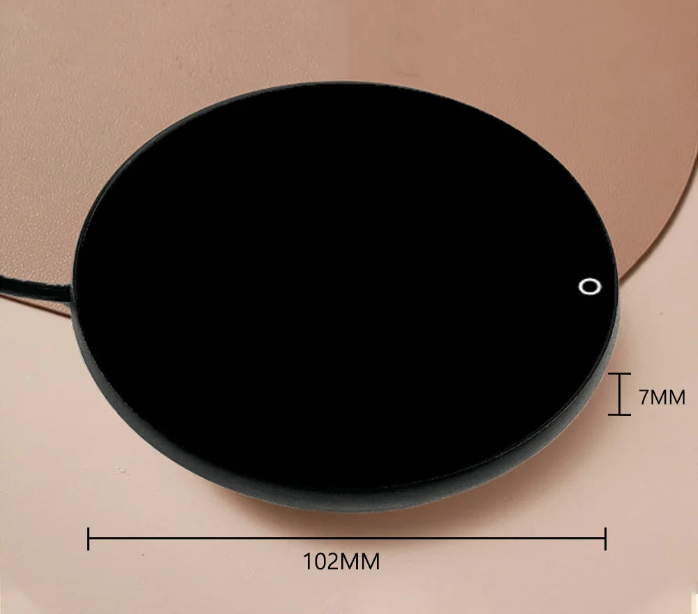 USB Mug Warmer – Electric Coffee & Tea Cup Heater Thermostatic Heating Coaster for Home & Office