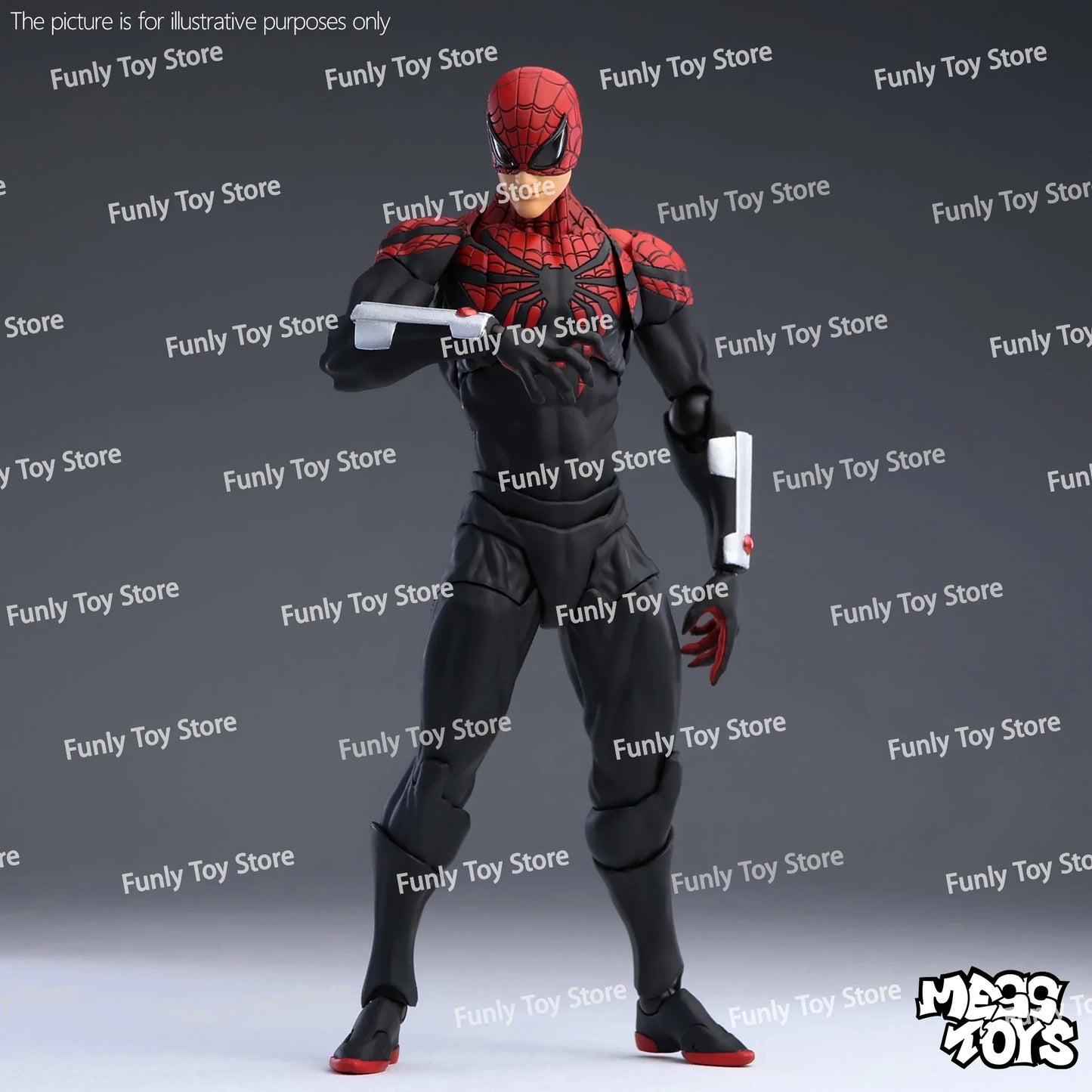 Mess Toys Superior Spider-Man Action Figure – Doctor Octopus Peter Parker Anime Collectible Toy Gift