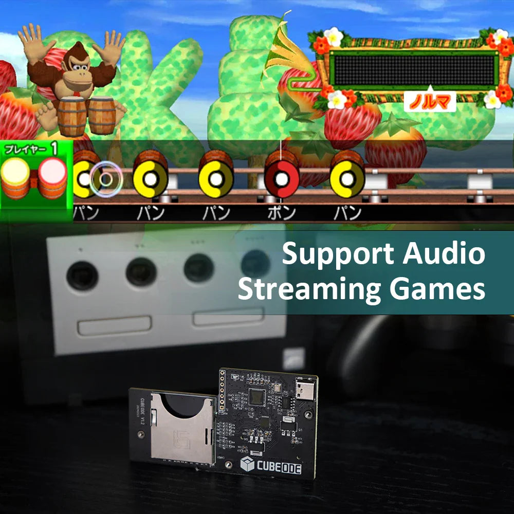 RetroScaler CUBEODE V1.2 Optical Drive Emulator – GameCube GC Loader Swiss SD2SP2 Replacement for All NGC Versions