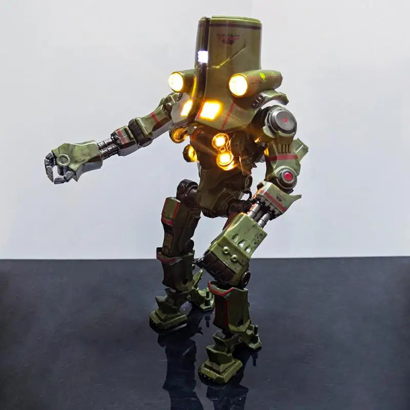 Pacific Rim Cherno Alpha Action Figure — Deluxe Light Edition Robot Mecha Model, Limited Collectible Gift for Kids