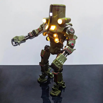 Pacific Rim Cherno Alpha Action Figure — Deluxe Light Edition Robot Mecha Model, Limited Collectible Gift for Kids