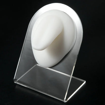 Soft Silicone 1:1 Simulation Body Piercing Practice Model – Ear, Nose, Navel & Nipple Display Stand for Jewelry Training & Teaching Accessories