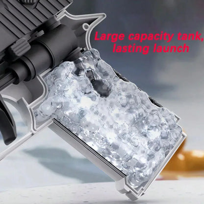 Kids Summer Mini Desert Eagle Water Gun – Mechanical Continuous Firing Small Pistol for Beach & Pool Play