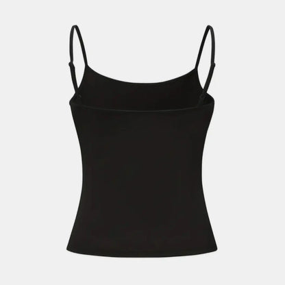 Women’s Slim Strap Tank Top – Breathable Summer Sleeveless Casual Top