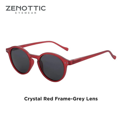 ZENOTTIC Retro Polarized Small Round Sunglasses – Vintage UV400 Shades for Men & Women 2023–2024