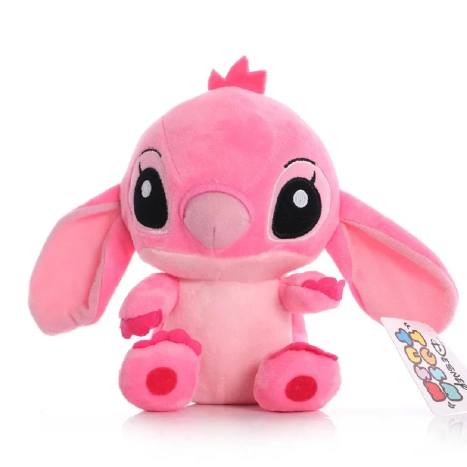 20cm Kawaii Stitch Anime Plush Doll – Soft Stuffed Toy for Kids, Baby, and Birthday Gifts