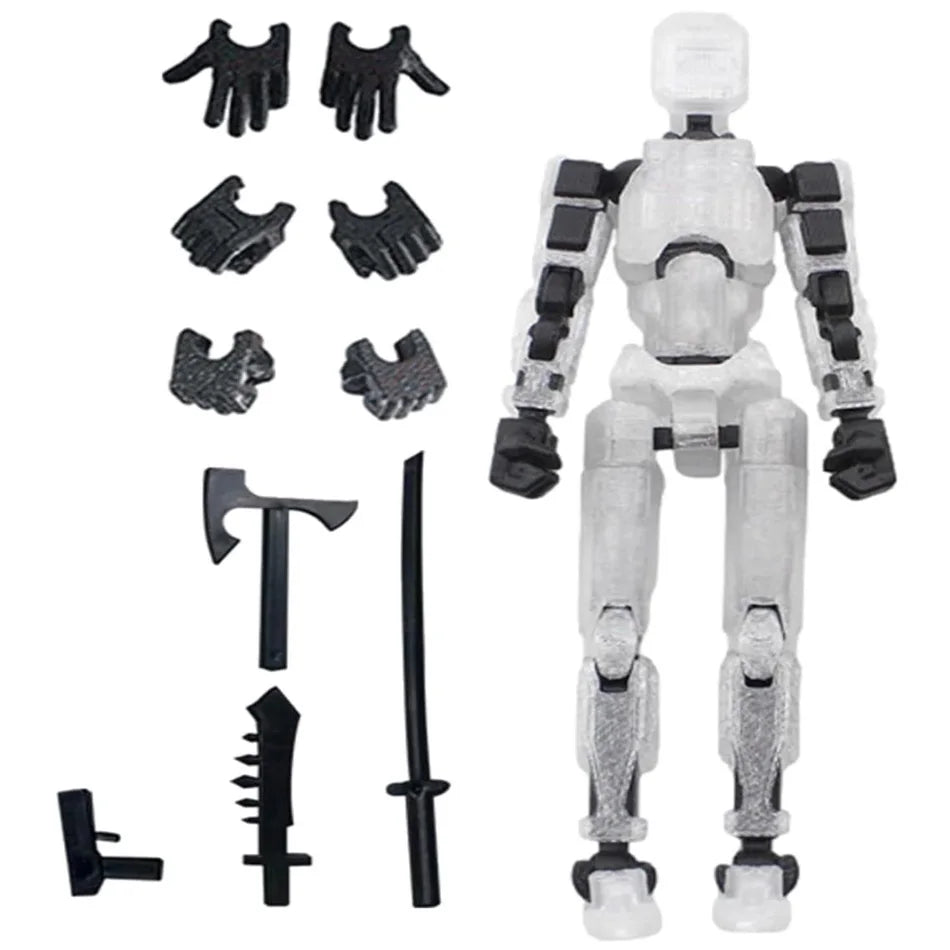 Titan 13 Action Figures – 3D Printed Multi-Jointed Movable Lucky 13 & Nova 13 Collectibles