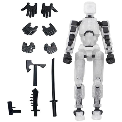 Titan 13 Action Figures – 3D Printed Multi-Jointed Movable Lucky 13 & Nova 13 Collectibles