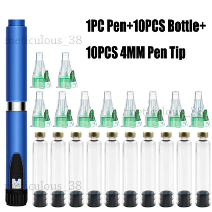 Magic Pen Tattoo Kit – 3ml Empty Cartridge Bottles with Individual Packaging for Medical Aesthetics & Lilly Insulin Pen