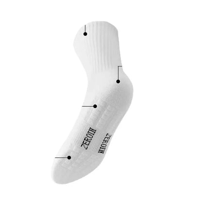 Men’s Winter Cotton Socks – Deodorant, Thickened Towel Bottom with Velvet, Mid-Tube Sports & Basketball Socks