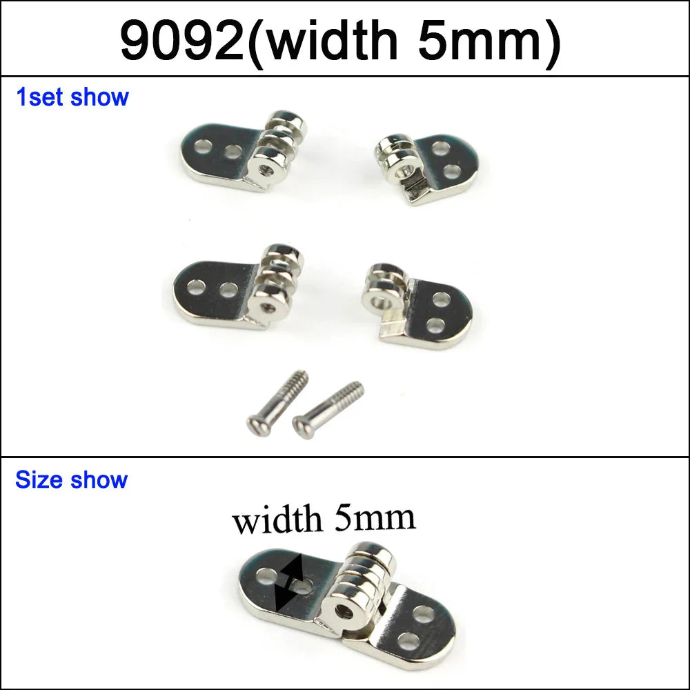 10 Sets Eyeglasses Hinge Replacement - Plastic Frames, Acetate Sunglasses, Wooden Glasses Repair Parts & Accessories