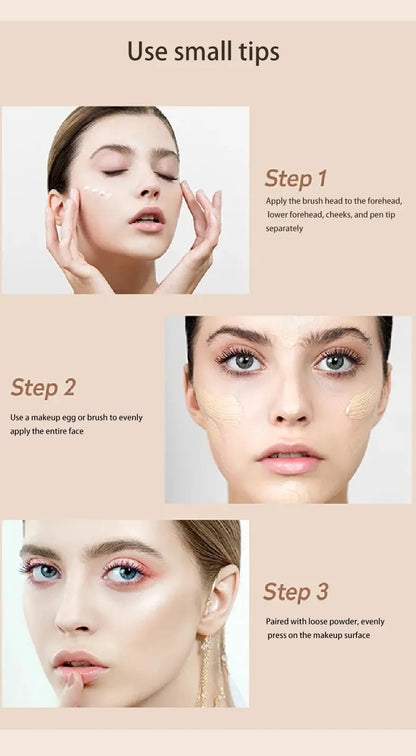 Liquid Matte Concealer – High Coverage, Waterproof, Oil Control & Long-Lasting Face Makeup