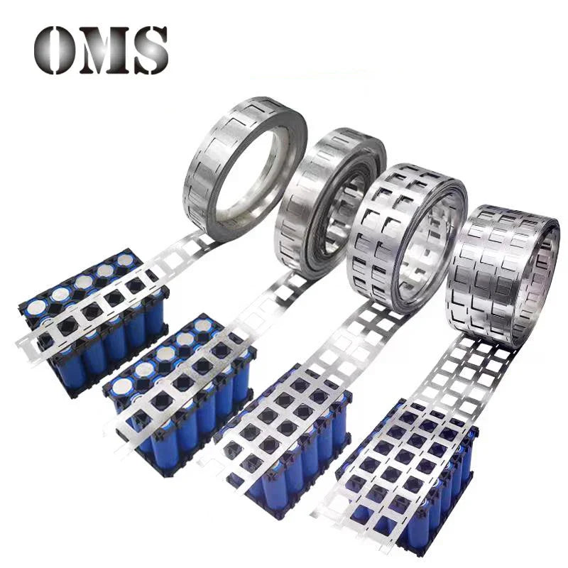 1M Nickel Strip for Lithium Batteries – 0.15×27×20.2mm 2P-6P Spot Welding Belt for 18650 Battery Packs