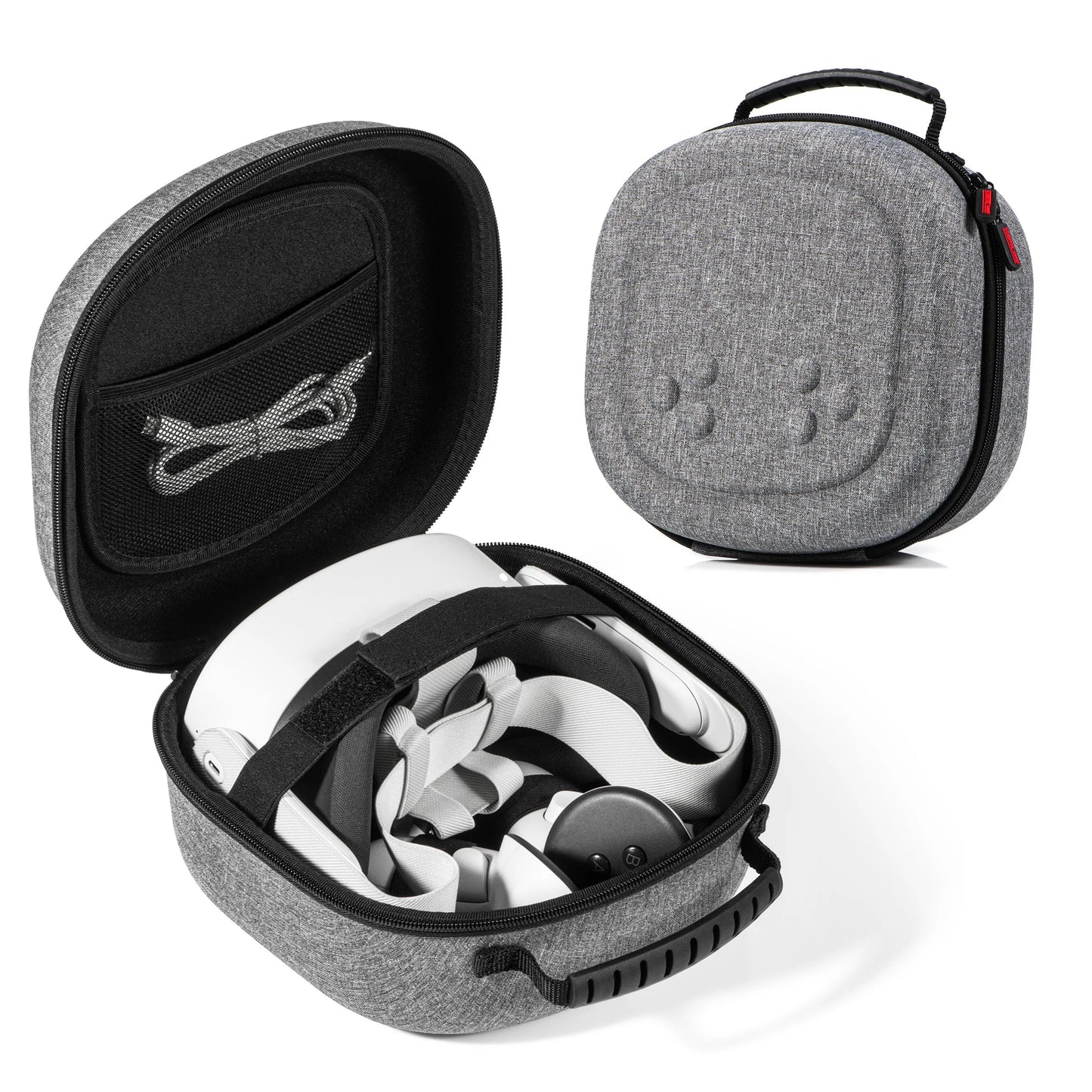 Hard Carrying Case for Oculus Quest 3S/Quest 3/Quest 2 — VR Headset & Controller Accessories Storage