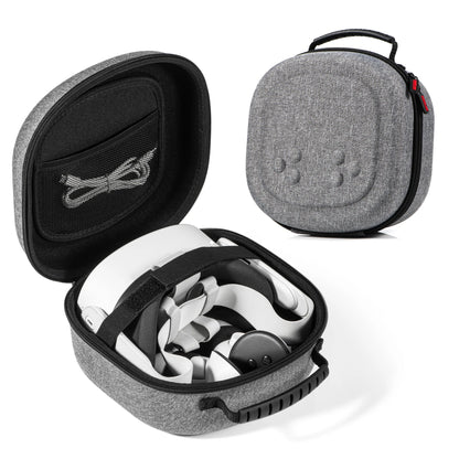 Hard Carrying Case for Oculus Quest 3S/Quest 3/Quest 2 — VR Headset & Controller Accessories Storage