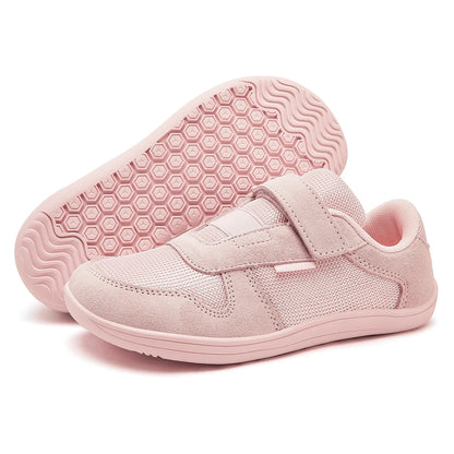 HOBIBEAR Wide Barefoot Shoes – Lightweight Breathable Mesh Sneakers for Boys & Girls