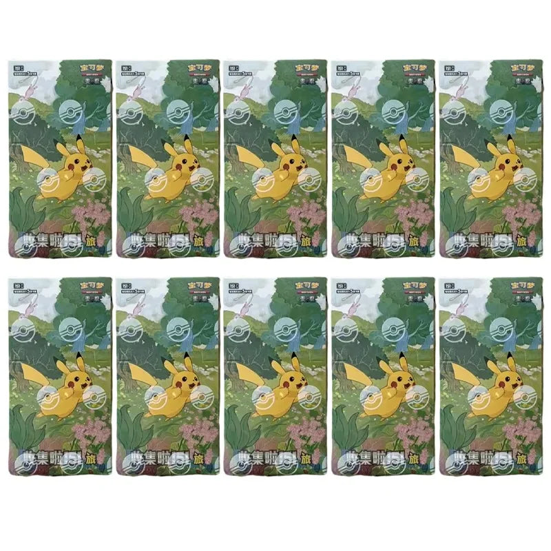 Pokémon TCG Chinese 151 Collectible Cards - Ponyta & Gengar Game Cards Blind Box Toy