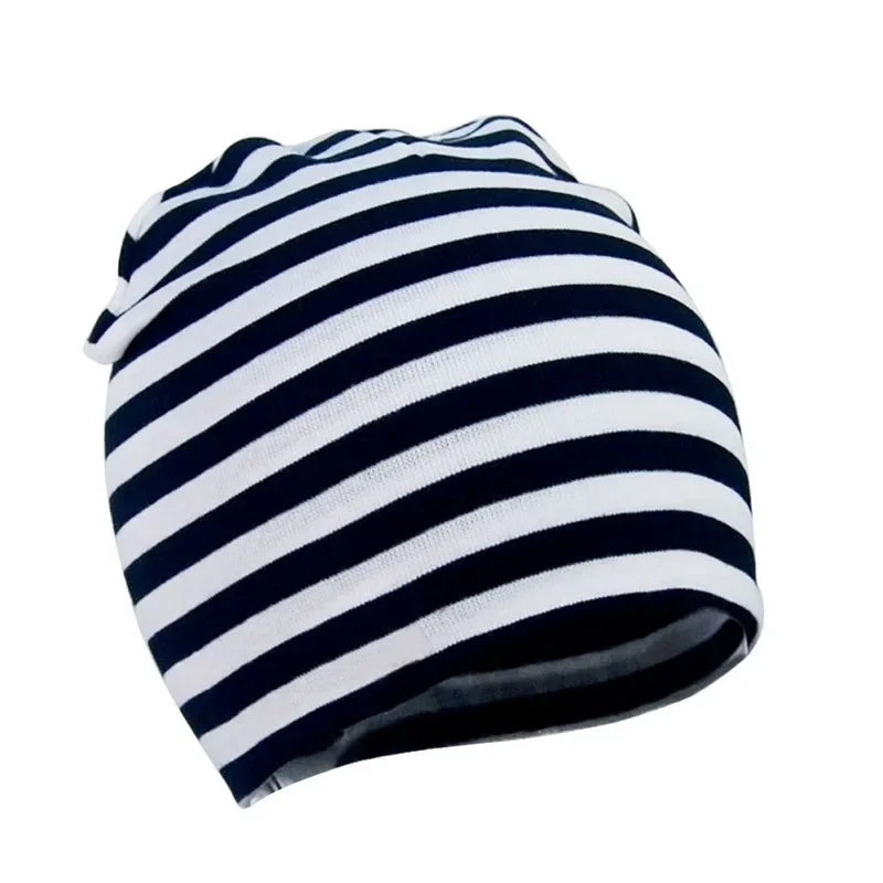 Baby Cotton Beanie Hat - Soft Candy Color Cap for Newborns, Toddlers & Kids