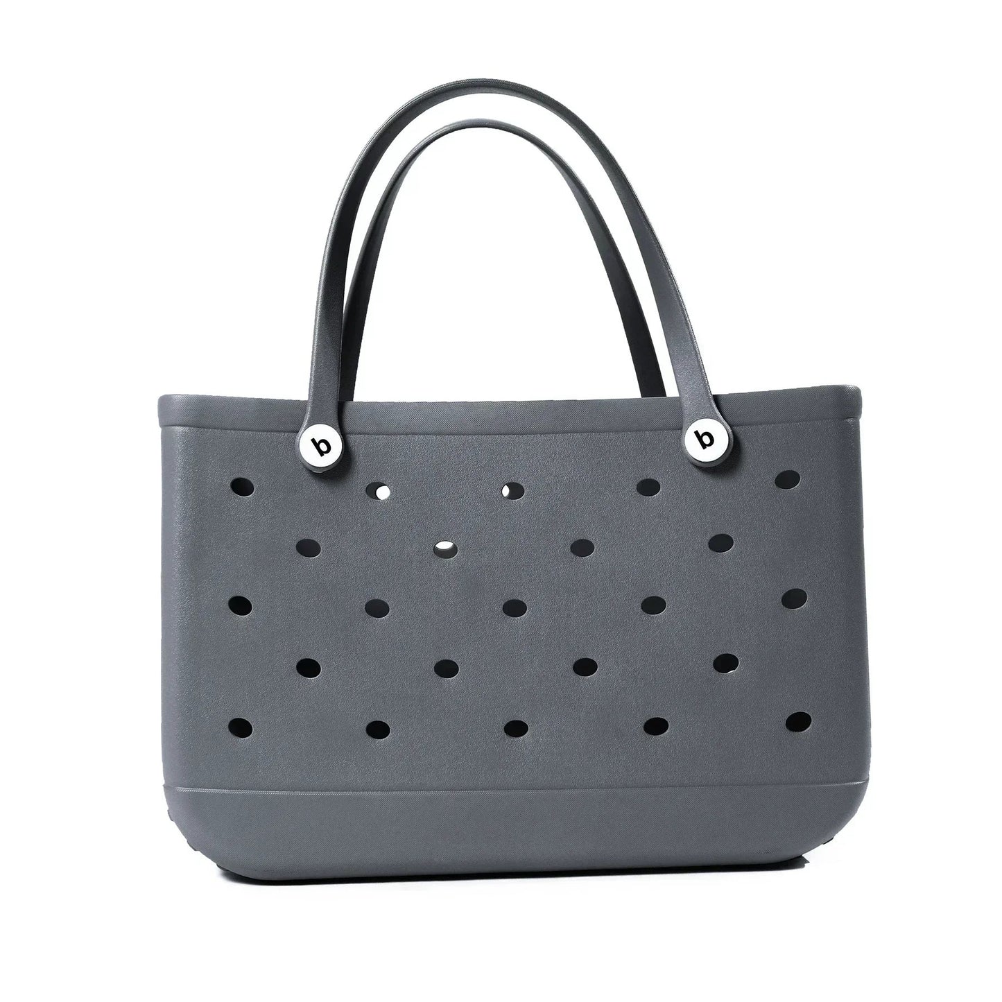 EVA Beach Bag for Women - Waterproof Bogg Rubber Travel Tote, Washable Handbag for Sports, Beach, Market, Pool