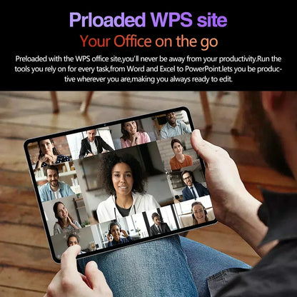 2025 New MI Pad 7 Pro Tablet 11" – Snapdragon 8 Gen 2, 22GB RAM, 2TB Storage, 4K HD, Android 14, 5G, Dual SIM, WiFi, GPS – 20000mAh Battery