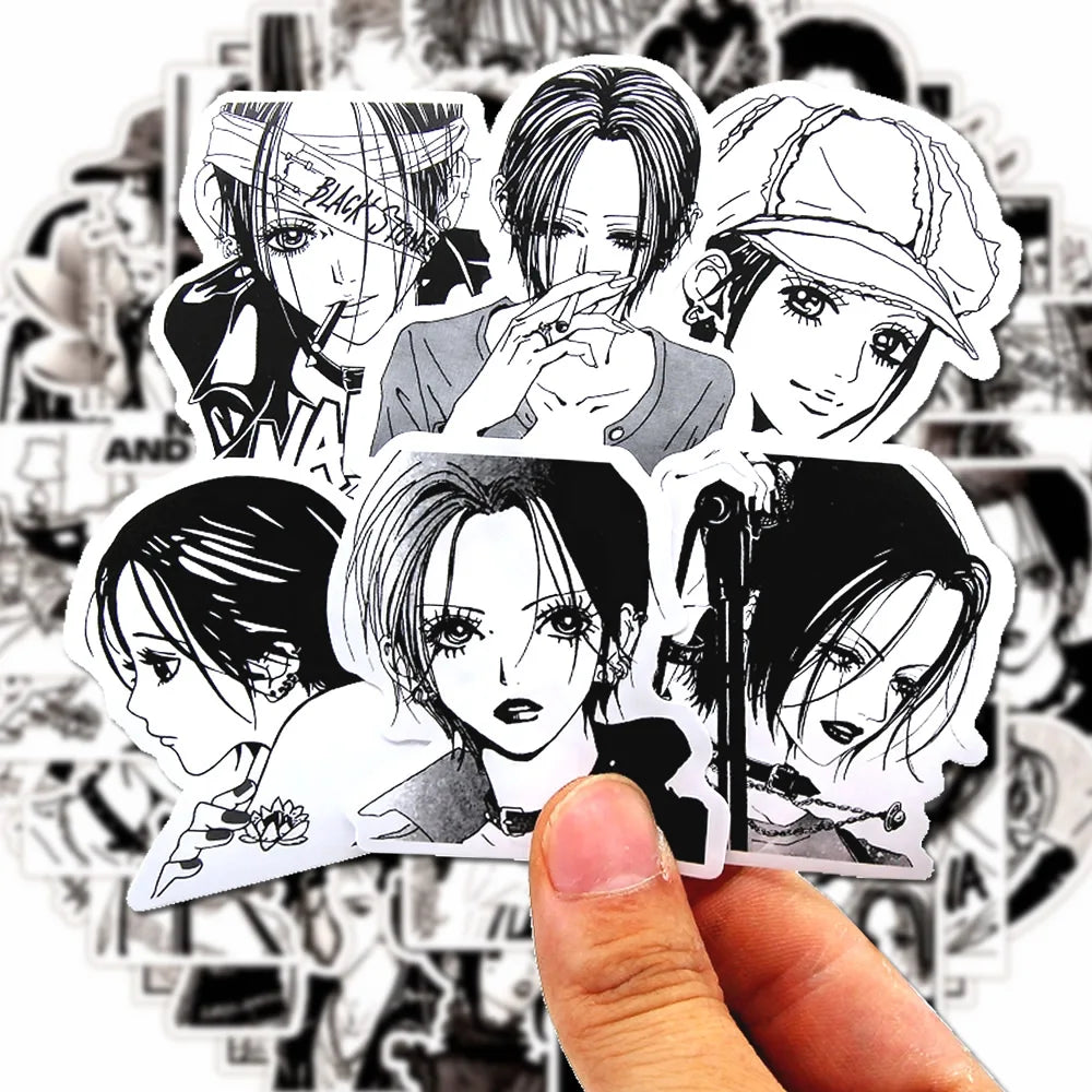 Anime NANA Waterproof Sticker Pack - 30, 60 or 180 Cool Graffiti PVC Decals for Phones, Laptops & DIY Decor